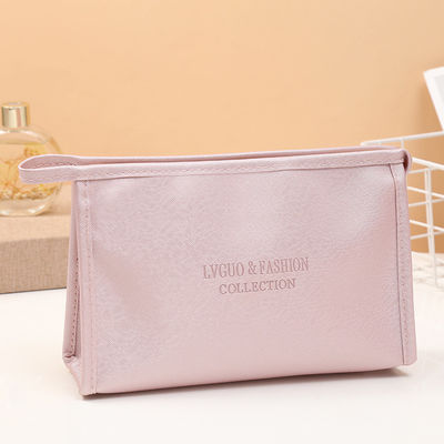 Saco de maquiagem personalizado mais recente estilo da moda impermeável PU Saco cosmético de viagem portátil