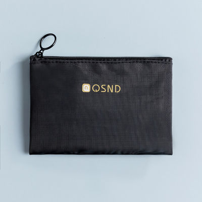 Bolsa de fecho de malha preta para transportar convenientemente artigos essenciais de escritório e viagem 3 Pacotes