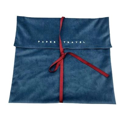 Logotipo personalizado Impresso Bowknot Saco de embalagem flip para soluções de embalagem de estilo vintage