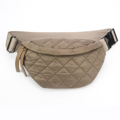 Bolsa de moda com colcha de retalhos Bolsas femininas de cintura Bolsa de nylon com outros padrões
