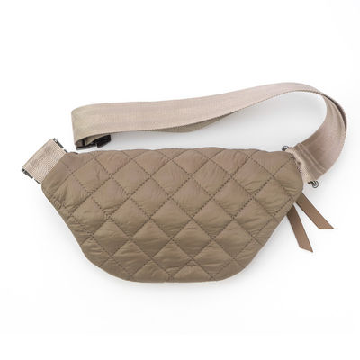 Bolsa de moda com colcha de retalhos Bolsas femininas de cintura Bolsa de nylon com outros padrões