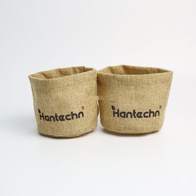 Custom Eco Friendly Logo Impresso Impermeável Reciclado Saco Portátil de Plantação de Potes de Flor