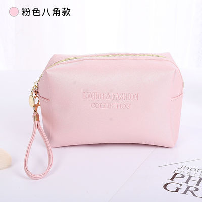 Bolsa de cosméticos de veludo de 3 peças para mulheres organizador de fechaduras de beleza
