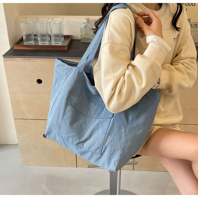Sacos de compras de alça única extra pesado grande personalizado Tote de algodão de lona