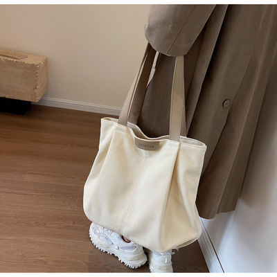 Luxo Mulher Tote Bolsa de Moda Crossbody Tote Bolsa de lona com bolsos Logotipo personalizado Poliéster revestimento