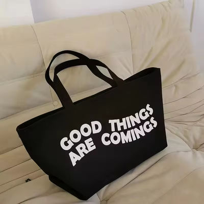 Summer Beach Tote Bags com alça para mulheres Compras Large Canvas