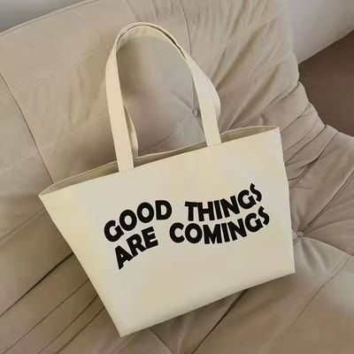 Summer Beach Tote Bags com alça para mulheres Compras Large Canvas
