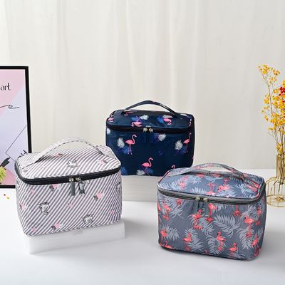Caixa de maquiagem profissional com fechamento de fecho de fecho de estilo de moda