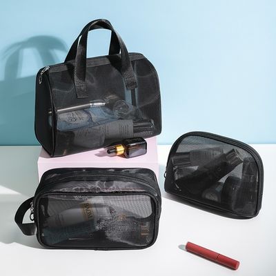 Bolsa de Zipper de malha de Nylon Bolsa de Nylon para Mulheres
