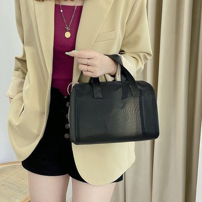 Bolsa de Zipper de malha de Nylon Bolsa de Nylon para Mulheres