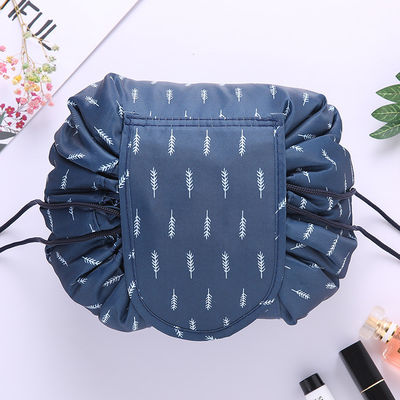 Saco de maquiagem de impressão de unicórnio para viagem Saco com material de poliéster e design de unicórnio