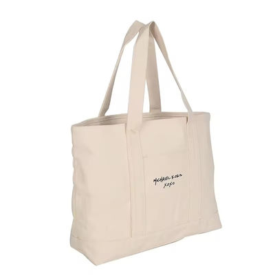Unisex Moda Saco de Tote de tela de grande capacidade para compras e praia