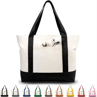 Unisex Moda Saco de Tote de tela de grande capacidade para compras e praia