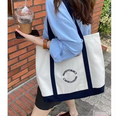 Unisex Moda Saco de Tote de tela de grande capacidade para compras e praia