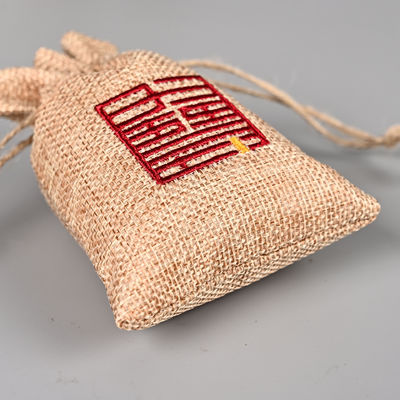 Desenho de desenho animado Diy personalizado Proteção Ambiental de cânhamo Moda de linho Saco de cordas