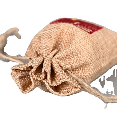 Desenho de desenho animado Diy personalizado Proteção Ambiental de cânhamo Moda de linho Saco de cordas