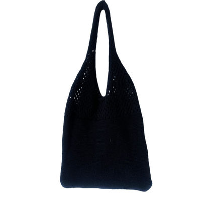 2024 Primavera Outono e Inverno Feminino Estilo de Manutenção Bolsa de Ombro Tricotada em Cor Sólida