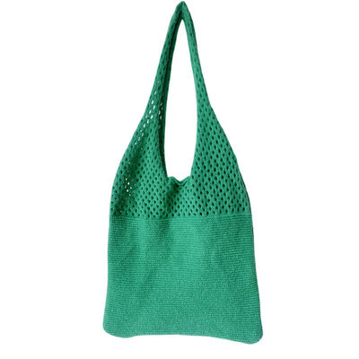 2024 Primavera Outono e Inverno Feminino Estilo de Manutenção Bolsa de Ombro Tricotada em Cor Sólida