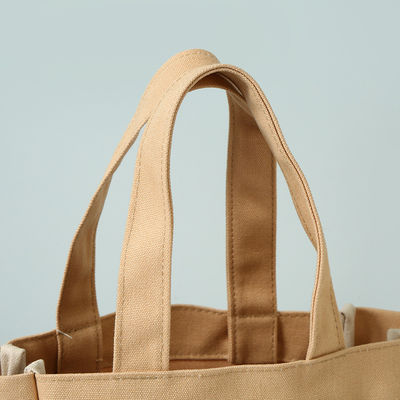 Bolsa de compras de algodão reutilizável para mulheres