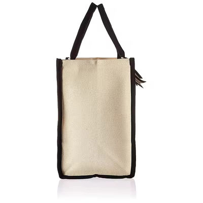 Impressão de Envio Monogramado Bolsa de Presente Tote para Mulheres Bolsa de Praia de Tela Personalizada