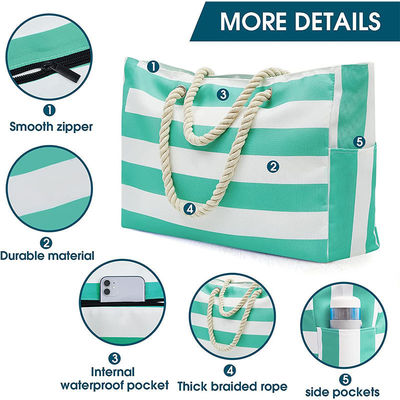 Large Custom Logo Tote Bag Tecido de algodão reciclado para compras reutilizáveis
