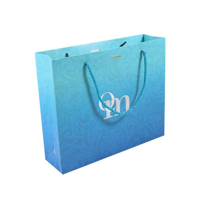 Custom Luxury Gift Garment Bolsas de Papel Com Logotipo Impressão Última Moda