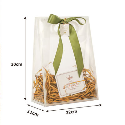 Médio 30-50cm Cores personalizadas Pvc Clear Duffle Bag com Logo Zipper Pvc Beach Hand Bag