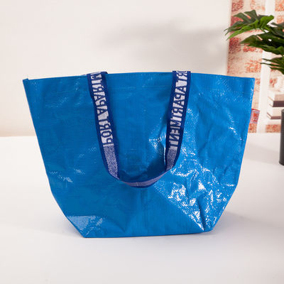 Sacos de compras de tecido Pp à prova d'água para promoção de cores personalizadas e ecológicas