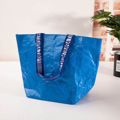 Sacos de compras de tecido Pp à prova d'água para promoção de cores personalizadas e ecológicas