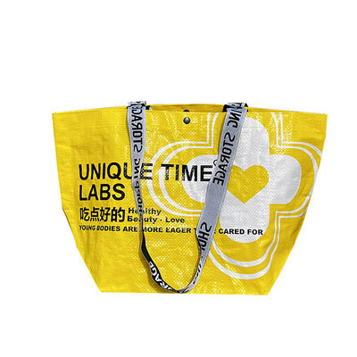 Saco de compras personalizado com cor personalizada e logotipo multicolor