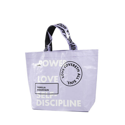 Saco de compras personalizado com cor personalizada e logotipo multicolor