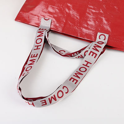 Bolsa de Tote de Impressão de Polipropileno Laminado de Cor Pesada