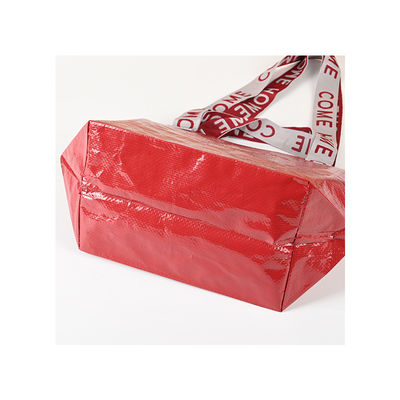 Bolsa de Tote de Impressão de Polipropileno Laminado de Cor Pesada