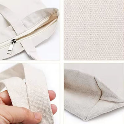 Estilo Soft-loop Custom Printed Eco Friendly Reciclado Large Canvas Grocery Shopping Strap Tote Bag
