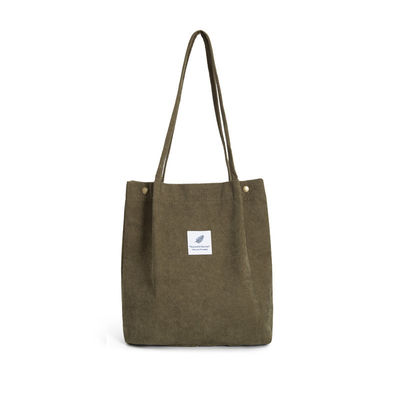 Saco de compras de lona para a vida diária viagens de compras de mantimentos com logotipo impresso sob medida