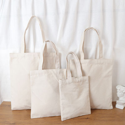 Modelo de Impressão Moderno Custom Blank Manual de algodão de lona Tote Saco com Logo