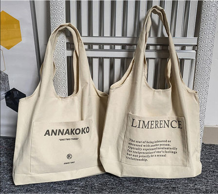 Sacos de compras de grande capacidade com logotipo personalizado e design de moda perfeito
