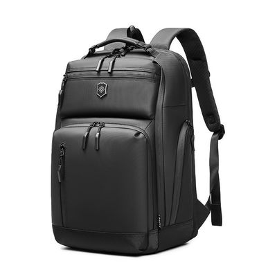Mochila de negócios impermeável de grande capacidade para estudantes do sexo masculino