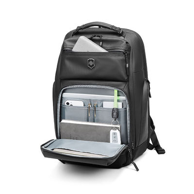 Mochila de negócios impermeável de grande capacidade para estudantes do sexo masculino