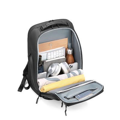 Mochila de negócios impermeável de grande capacidade para estudantes do sexo masculino