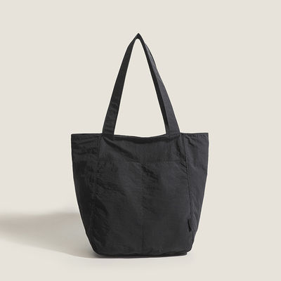 Saco de compras de grande capacidade com design personalizável e material de nylon impermeável