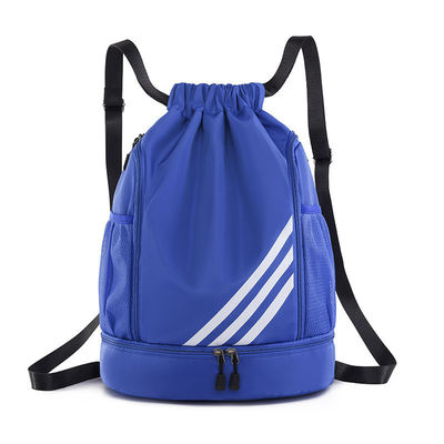 20-37 Litros de capacidade Mochila leve com corda de tração para basquetebol e futebol