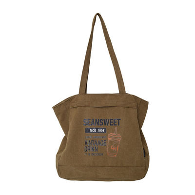 Saco de mão com bolsos de porte médio Moderno e funcional