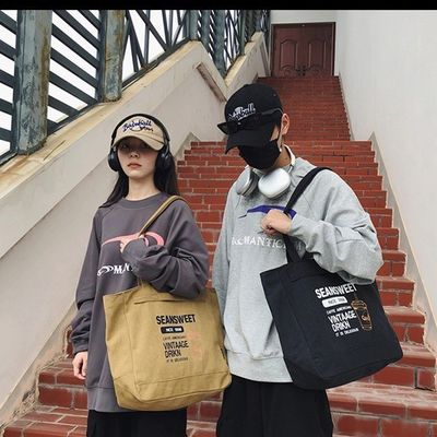 Saco de mão com bolsos de porte médio Moderno e funcional