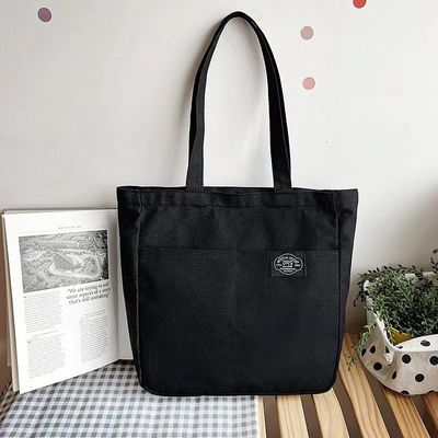 Aceitável OEM/ODM Custom Reutilizável de algodão de lona de compras Tote Bag para necessidades diárias