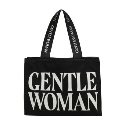 OEM/ODM aceitável algodão natural de tela pesada bolsa de toque com bolso e fecho