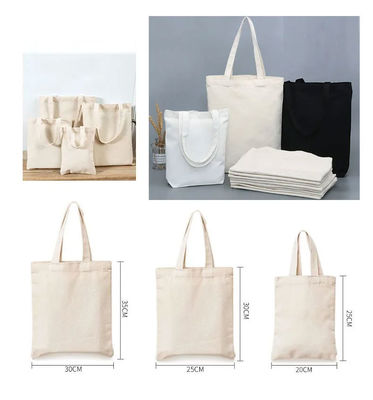 O mais novo logotipo personalizado da moda Eco-friendly Canvas Tote Bag com fecho e bolso
