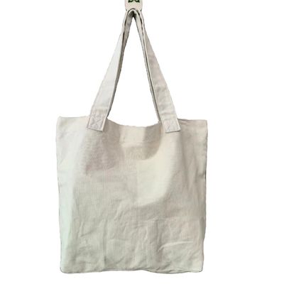Logotipo Impresso Personalizado Regalos de algodão durável de lona de compras Tote Bag com cor personalizada