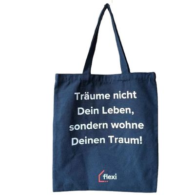 Logotipo Impresso Personalizado Regalos de algodão durável de lona de compras Tote Bag com cor personalizada