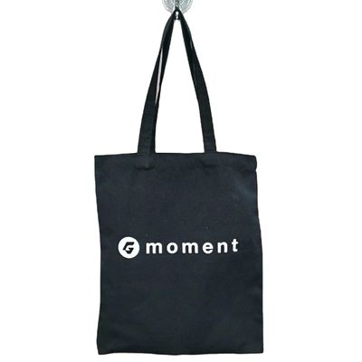 OEM/ODM aceitável Logotipo personalizado Saco de toque de lona Eco algodão orgânico Saco de compras de ombro de praia
